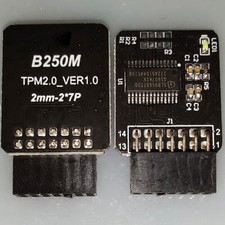 TPM2.0 TPM 14Pin 2 7P Security Module for MSI B250M Win11 Platform Protection