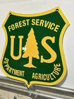 Vintage Style National Park   Die-cut 12 Inches Aluminum  Garage Sign
