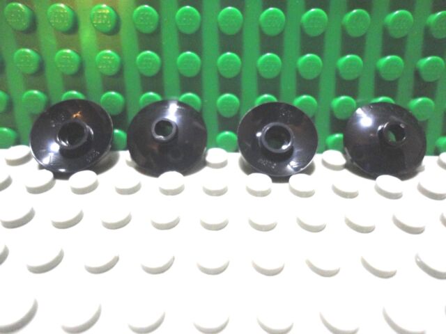 Lego 4 Black 2x2 round radar dish NEW | eBay