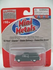 Mini Metals HO Model 30291: 1953 Ford Courier Sedan Delivery, Timberline Green