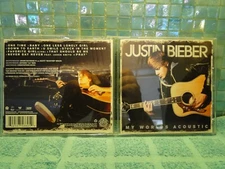 Justin Bieber My World Acoustic CD -Buy 2 Or More CDs Pay Only 1 Shipping Fee