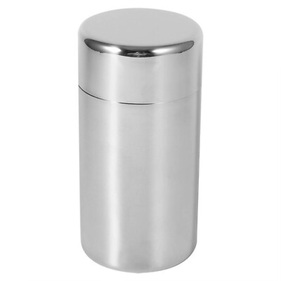 AUNMAS Tea Tin Canister, Stainless Steel Coffee Sugar Storage Container with ...
