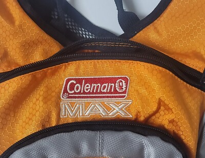 Sac D'hydratation Coleman MAX - Orange/gris - Vessie 2L - Excellent état