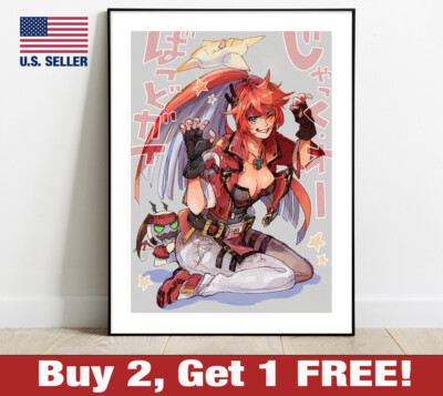 Guilty Gear Jack-O Poster 18'' x 24'' Print Strive Game Room Wall Art Decor 1