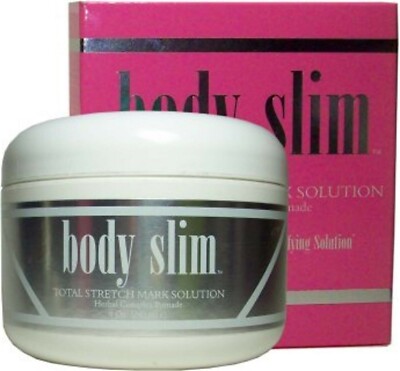 Body Slim Total Stretch Mark Solution Herbal Complex Pomade Grape Seed/Birch 8oz