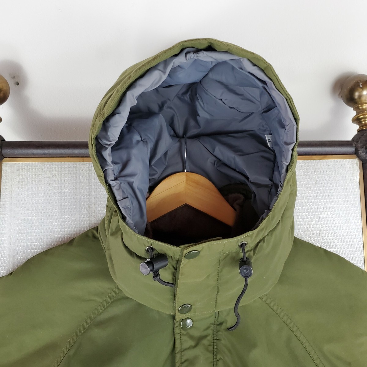 VTG 1979 NORTH FACE Size XL Mens Made in USA Insulated Hood Forest