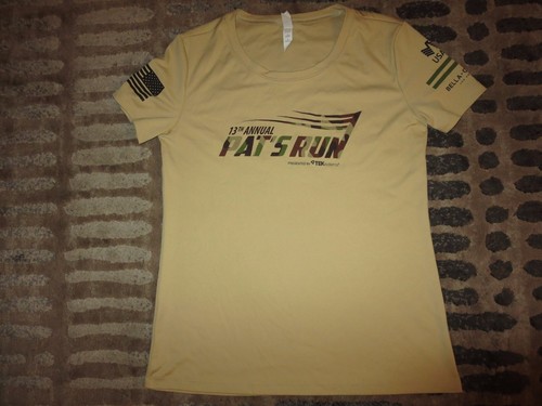Pat Tillman 2017 Pat's Run Arizona State ASU Running Training Shirt Womens M med - 第 1/3 張圖片