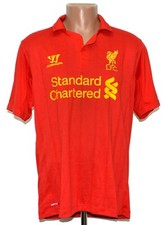 LIVERPOOL 2012/2013 HOME FOOTBALL SHIRT JERSEY WARRIOR SIZE L ADULT