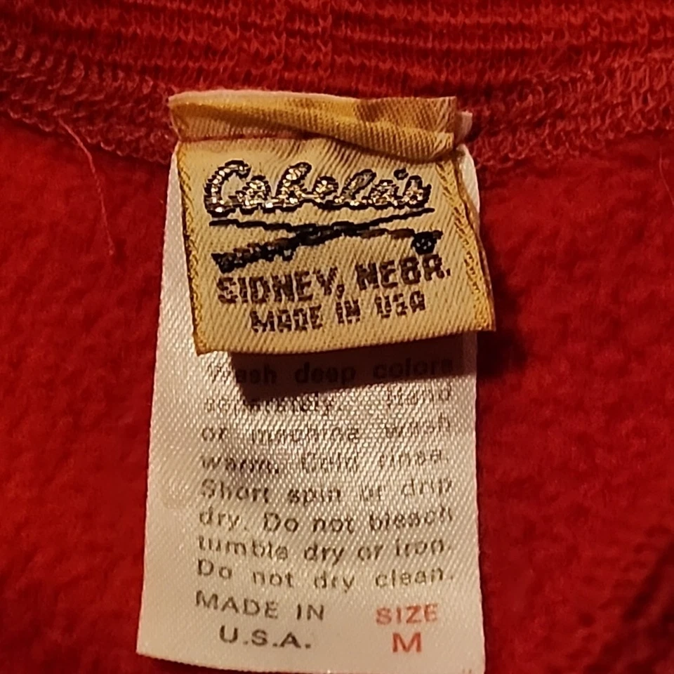 Vintage Cabelas Thermax Long Johns USA Made 2 Piece Men SZ Medium Hunt Outdoor - Image 2 of 4