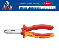 Knipex 13 46 165 Abmantelungszange 165Mm Vde-Isoliert Bis 1000 V Verchromt