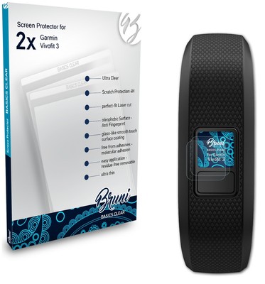 savvies 6 Pezzi Pellicola Protettiva per Garmin vivoactive 3 Music Protezione Schermo Trasparente