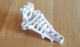 LEGO Technic / Bionicle Torso in White from 8741 (50925) (S984)