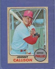 1968 Topps Johnny Callison #415 Philadelphia Phillies MINT CENTERED