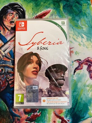 SYBERIA NINTENDO SWITCH NEW SEALED NEW MULTILANGUAGE ADVENTURE GRAPHICS