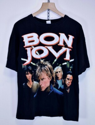 BON JOVI ONE WILD NIGHT TOUR 2001 RARE CONCERT T SHIRT TSHIRT size