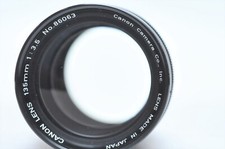 Canon 135mm f3.5 Lens for L39 LTM Leica M39 Screw Mount