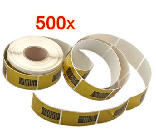 Tips trasparente gel per unghie finte per manicure e pedicure