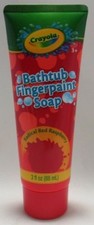 Crayola Radical Red Raspberry Bathtub Fingerpaint Soap 3 fl oz