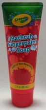 Crayola  Radical Red Raspberry  Bathtub Fingerpaint Soap 3 fl oz 