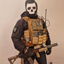 GHOST CALL OF DUTY MODERN WARFARE COSPLAY 3D PRINTED WARZONE 2.0 MASK