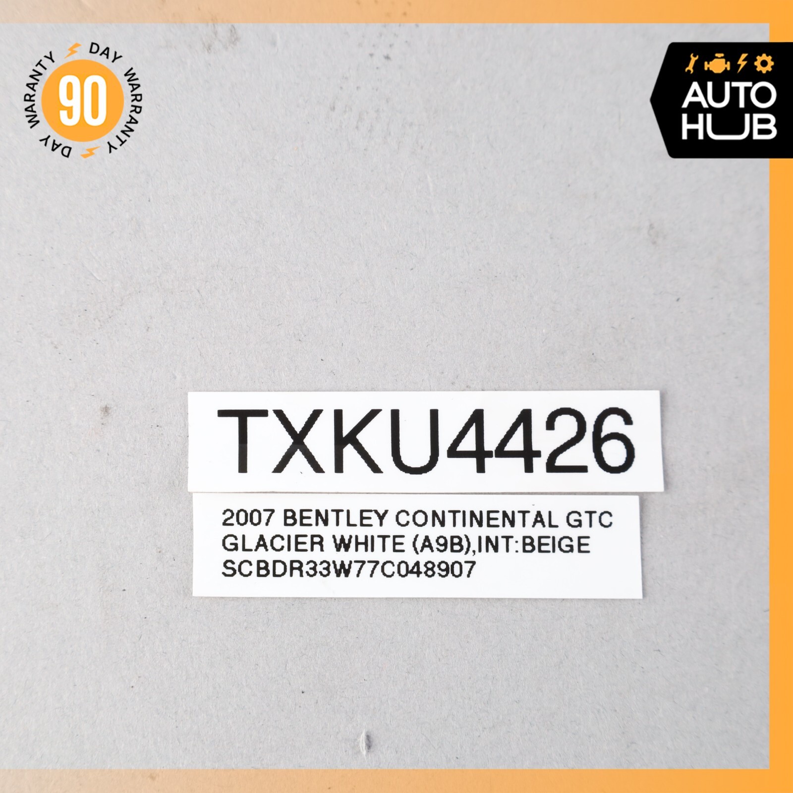 Bentley Continental GTC GT Turbocharger Return Oil Line Left Side OEM 60k