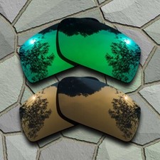 US Jade Green Bronze Copper Lenses Replacement For-Spy Optic Logan Polarized
