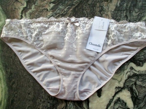 CHANTELLE BIKINI BRIEF PANTIES RIVE GAUCHE STONE MILK LACE X, XL STYLE C30870 - Picture 11 of 12
