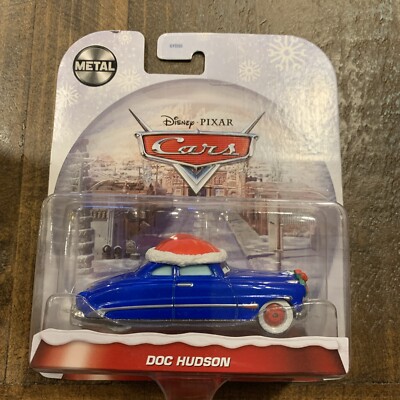 Disney Pixar Cars DOC HUDSON Holiday, Christmas , Winter Time Metal Series .