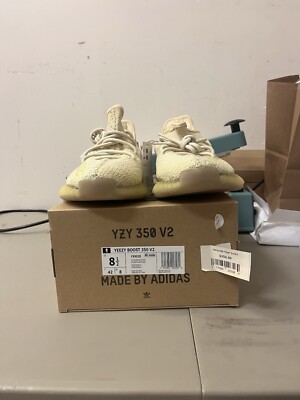 Adidas Yeezy Boost 350 V2 (Flax/Flax/Flax) Men's Shoes FX9028 Size 