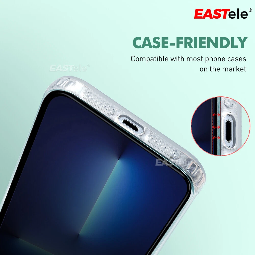 2xPrivacy Tempered Glass Screen Protector iPhoneDuo18 17 16 15 14 13 12 11ProMax