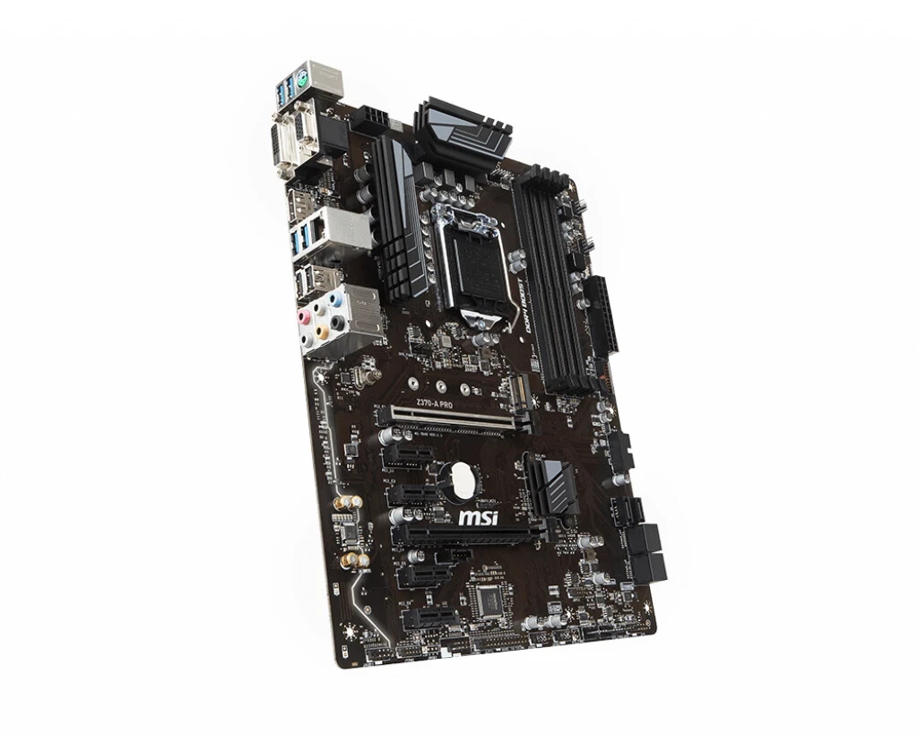 FOR MSI Z370-A PRO 8th Gen LGA1151 64GB VGA DVI-D DDR4 Motherboard