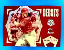2021 Panini Mosaic Baseball Pro Debuts Alec Bohm PD20 Philadelphia Phillies