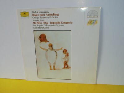 LP - MUSSORGSKY - BILDER EINER AUSSTELLUNG / RAVEL - MA MERE L´OYE...