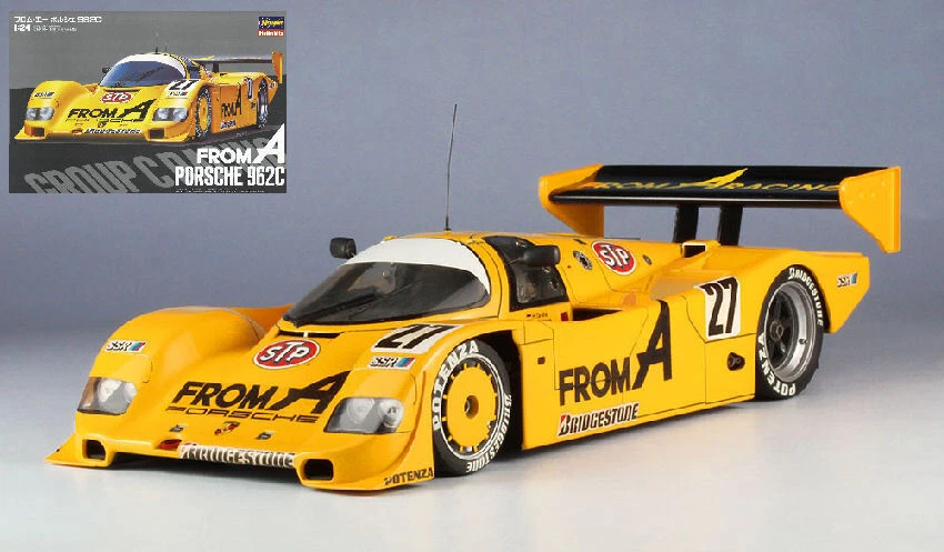 Kit Maquette Hasegawa 1/24 – Porsche 962C N°27 – Vainqueur 500km Suzuka 1987