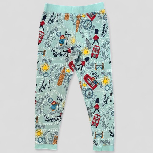 Marks & Spencer Paddington London Adventures Pajamas 5/6 Kids Pyjamas Bus Bridge - Picture 12 of 13