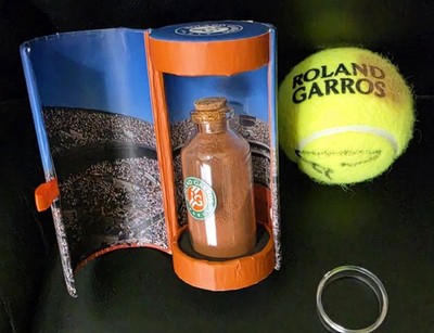 CARLOS ALCARAZ SIGNED FRENCH OPEN BALL+BALL HOLDER + ROLAND GARROS
