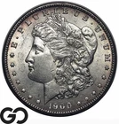 1900 Morgan Silver Dollar Coin, Frosty Choice BU++