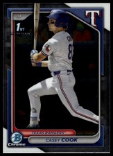 2024 Bowman Draft #BDC-66 Casey Cook Chrome