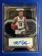 2020-21 Prizm RJ Hampton #RP-RJH RC Auto Penmanship 