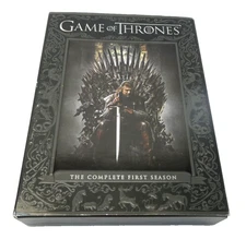 Used HBO Game of Thrones Complete First Season DVD Box Set 5 Disc Set