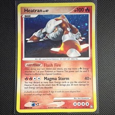 Pokémon Legends Awakened Heatran Holo Rare Card 6/146 NM Condition