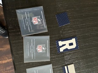 Lot of 3 Tony Dorsett Dallas Cowboys Game Used Worn Jersey Patches Swatches NFL