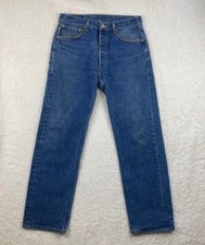 Vintage Levi's Jeans Men's 33x32 Fits 30x30 501 XX Shrink To Fit Paper Tag