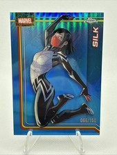 2026 Topps Chrome Marvel Blue Refractor Silk /150 #156