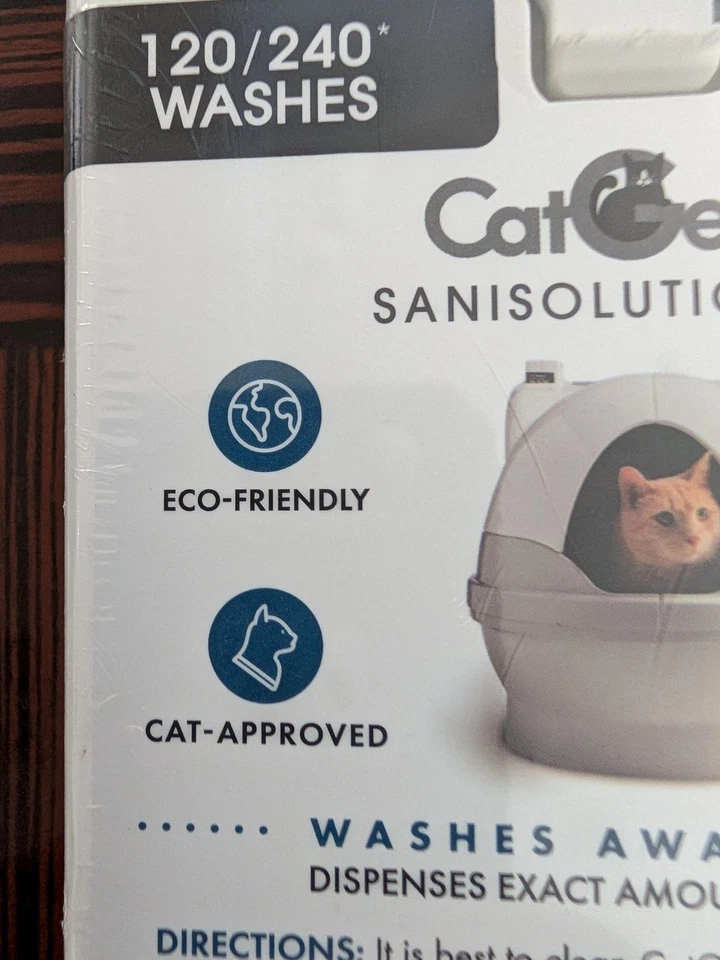 Cat Genie Catgenie 120 SaniSolution Scent Free Cartridge New - Image 4 of 4