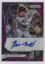 2020 Panini Prizm Rookie FOTL Purple Shimmer 7/7 Kean Wong #RA-KW Auto 0dp1