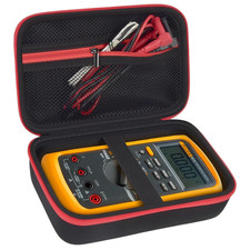 Hard Carrying Case For Fluke 87-v 88v 15b 17b And More Digital Multimeter