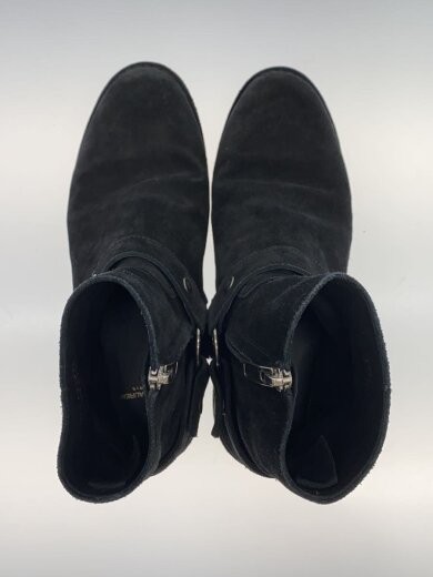 Stivali SAINT LAURENT Nevada Harness 41 nero camoscio 458833