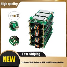 DIY 7S 1/2P Power Wall 18650 Battery DIY Holder Box BMS Protection Board HAU