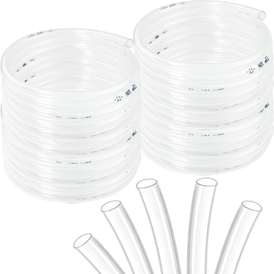#ad Clear Vinyl Tubing Clear Tubing Clear Hose PVC Tubing 3 4quot; ID x 1” OD x 10 F... $26.61